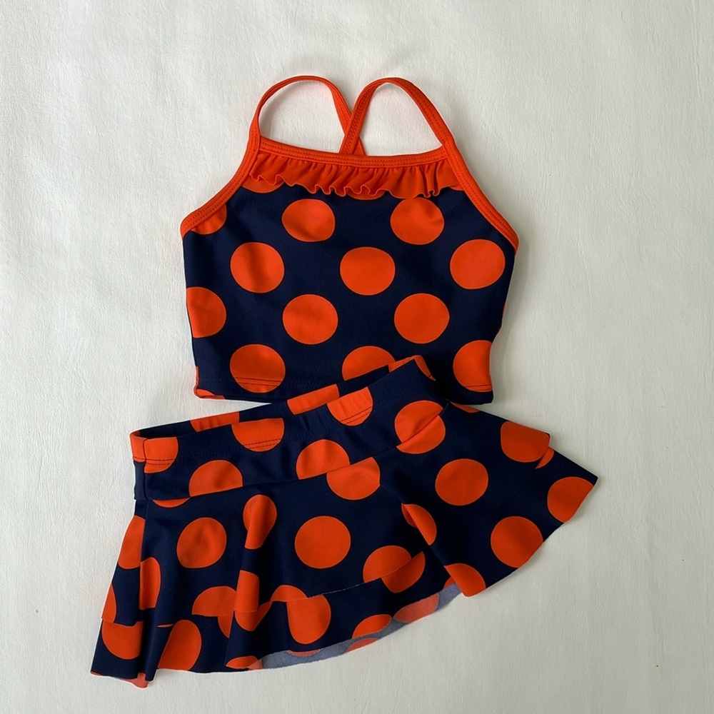 Hanna Andersson 2 piece Tankini Bathing Suit